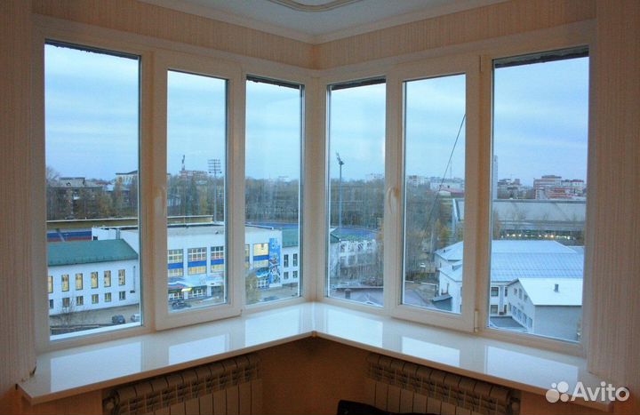 Окна пластиковые теплые