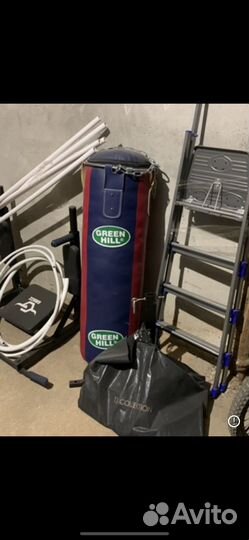 Боксёрский мешок green hill