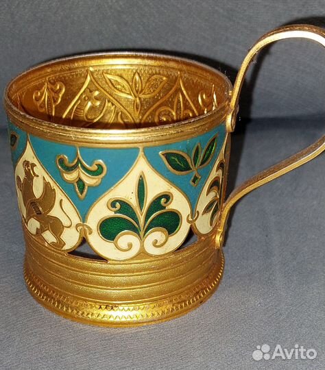 Подстаканник Птица феникс, Уральские сказы СССР