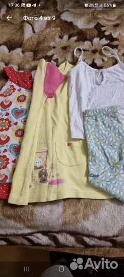 Детские вещи пакетом для девочек,2-3 года
