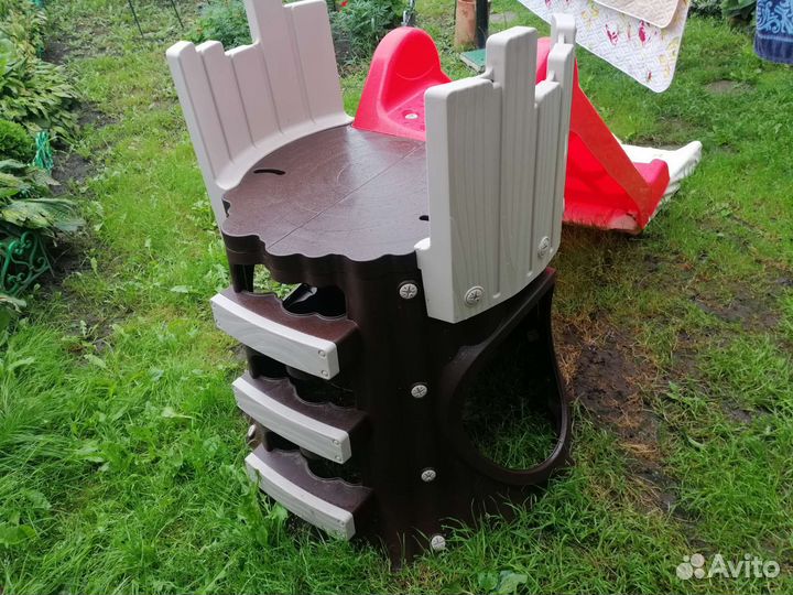 Детская горка пластиковая