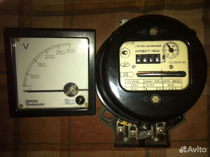 Измерительные приборы и разная электрика