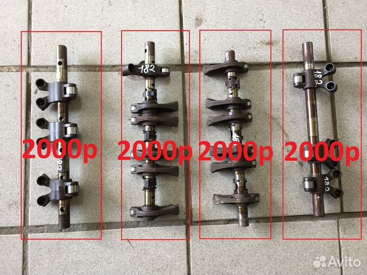 Ось коромысел толкатель Mitsubishi Montero Sport 1