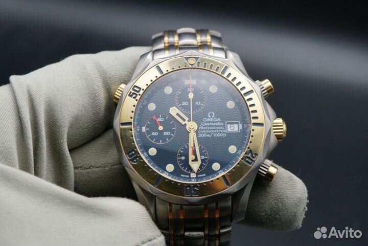 Omega Seamaster Diver 300M 41.5 Titanium/Rose Gold