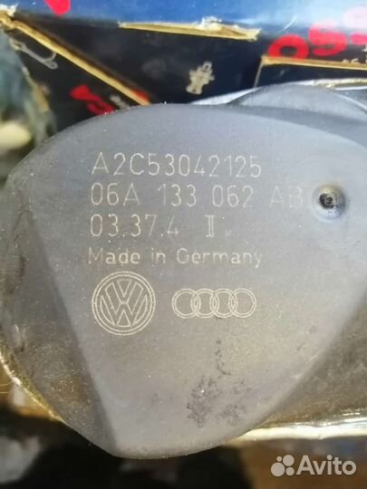 Дроссельная заслонка golf 4