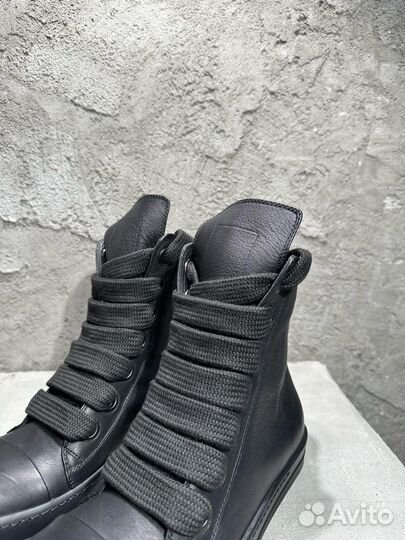 Кеды Rick Owens Ramones Jumbo Lace High