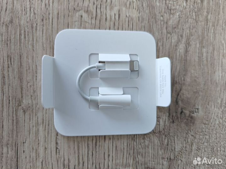 Переходник apple lightning 8pin-3.5 mm jack