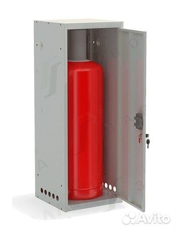Шкаф металлический для газового баллона