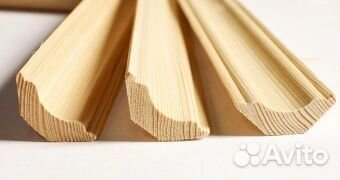 Плинтус фигурный Сорт А 80х15х2000мм