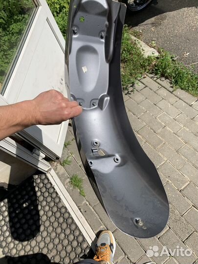 Крыло заднее triumph bonneville и стоп сигнал