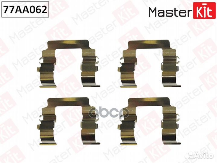 Комплект установочный тормозных колодок Mitsubi