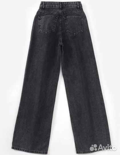 Джинсы широкие denim