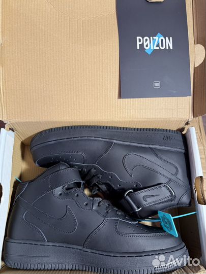 Nike air force 1 Mid Black Оригинал