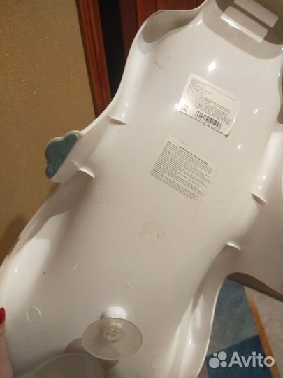 Горка для купания, стульчик и круг