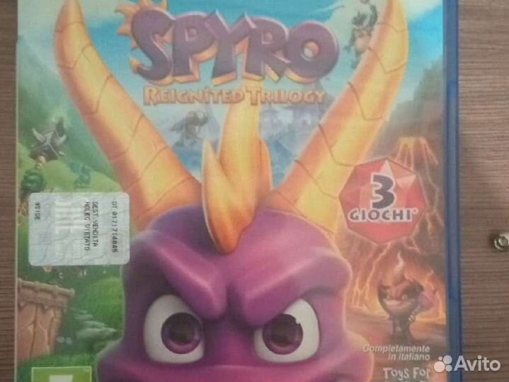 Spyro:reignited trilogy Игра для ps4