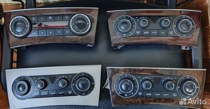 Блок климат контролем, кнопка аварийки Mercedes