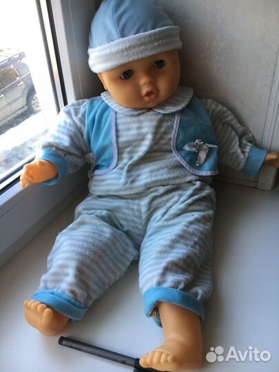 Кукла пупс мягконабивная