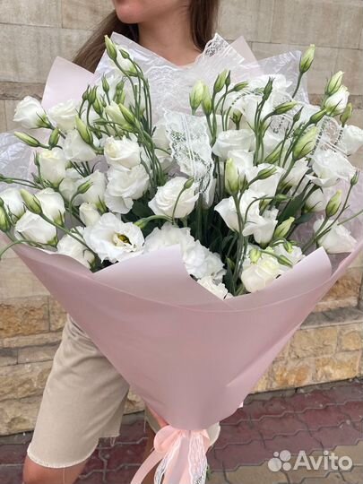 Эустома букет доставка Сочи