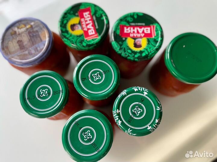 Консервированые салаты на зиму