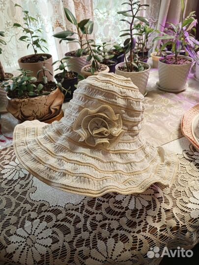 Шляпа женская летняя, пляжная