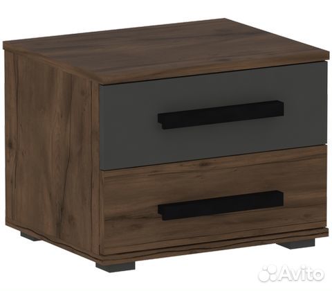 Тумба прикроватная Глазго (2 ящика)