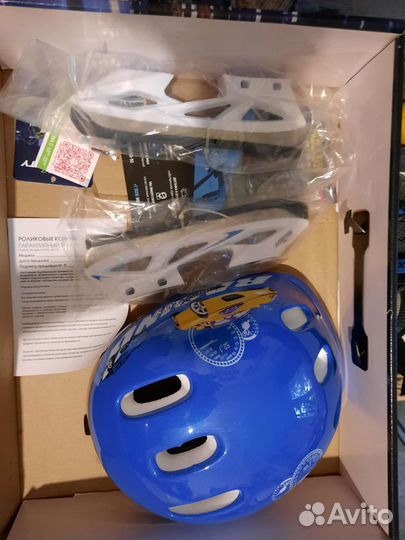 Роликовые коньки детские раздвижные