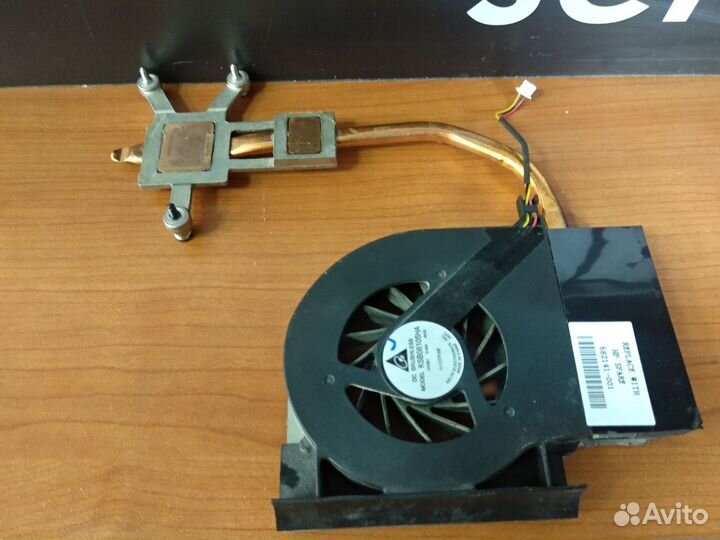 Система охлаждения HP CQ61 (582141-001) 4pin