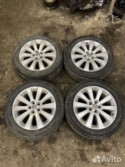 Комплект летних колёс opel Astra j r17