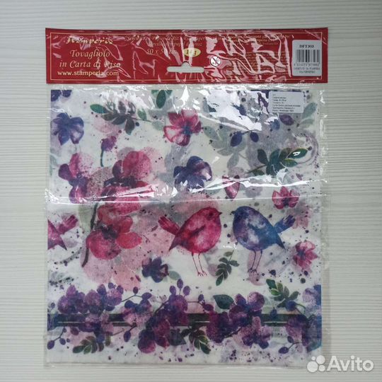 Рисовая бумага для декупажа Stamperia