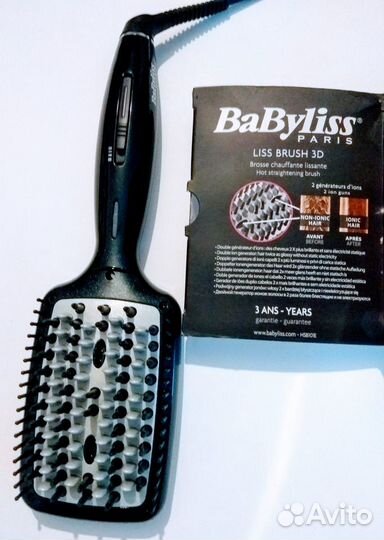 Расческа-фен для выпрямления волос BaByliss 3D