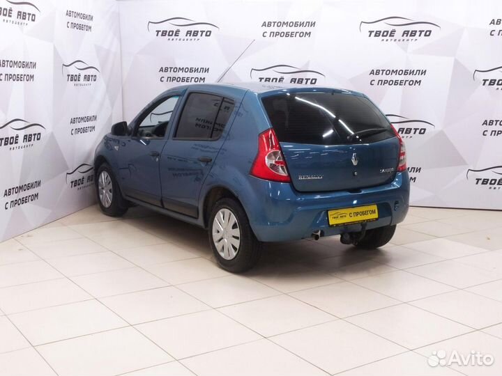 Renault Sandero 1.6 МТ, 2012, 204 482 км