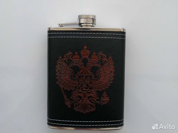 Фляга из нержавейки, 8 oz унций (230 мл)