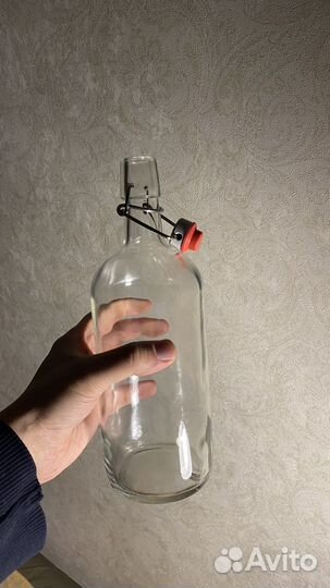 Бутылка с бугельной пробкой 1 л