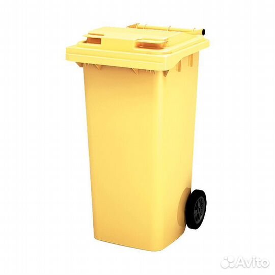 Контейнер для мусора 120 л с крышкой