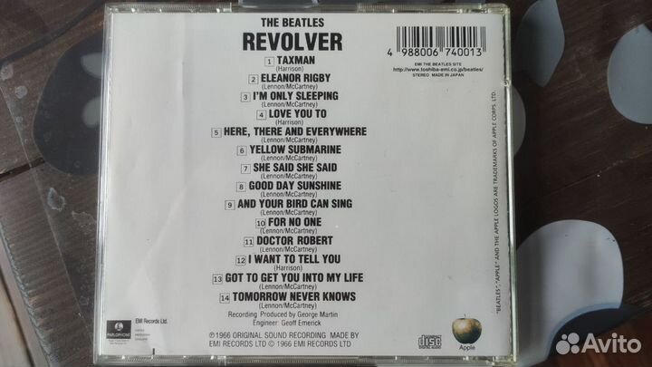 The beatles revolver cd