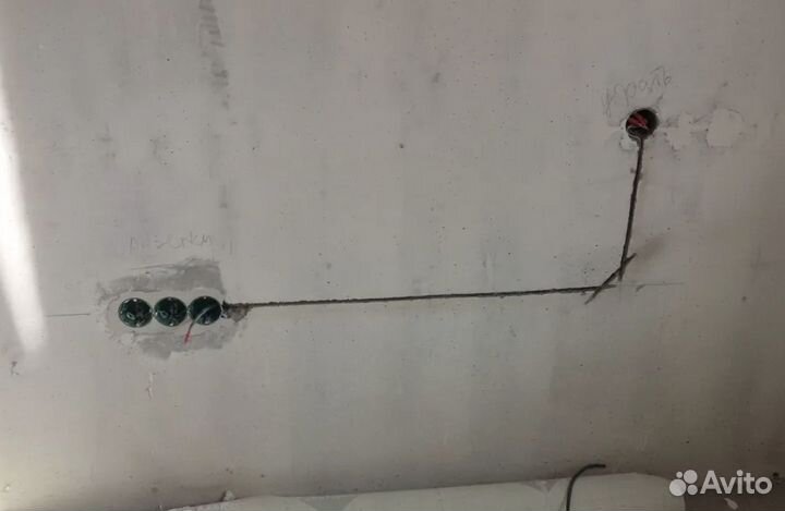 Штробление стен / Штробление / Проводка