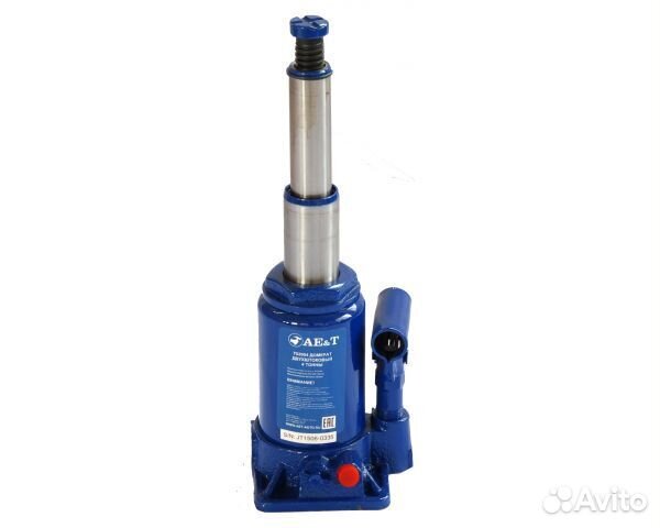 Домкрат бутылочный двухштоковый T02004 AE&T 4т