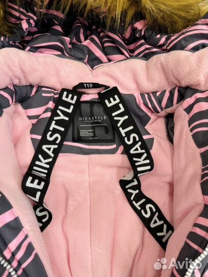 Зимний комбинезон для девочки 110