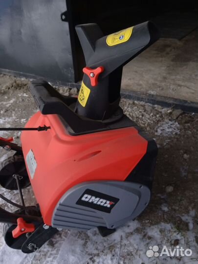 Электрический снегоуборщик 1800Bt