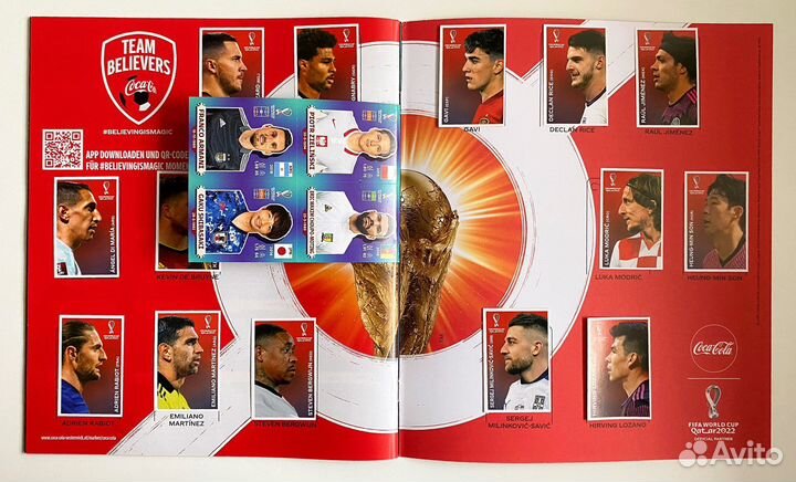 Полный сет Panini Qatar FIFA 2022