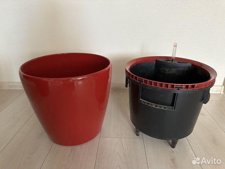 Кашпо с автополивом lechuza 35 см