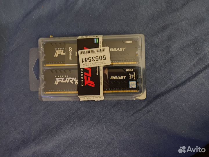 Kingston fury Beast black ddr4 2x16