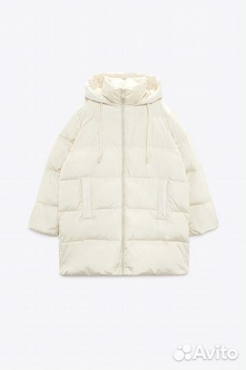 Пуховик zara m