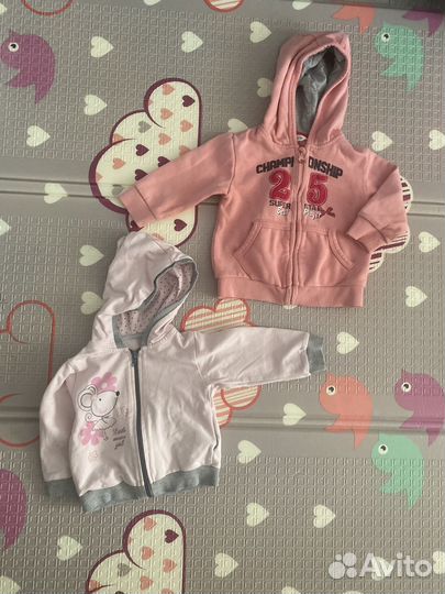 Одежда для девочки пакетом 74 80