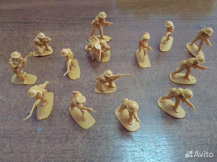 Солдатики металл и пластик 1990-е гг