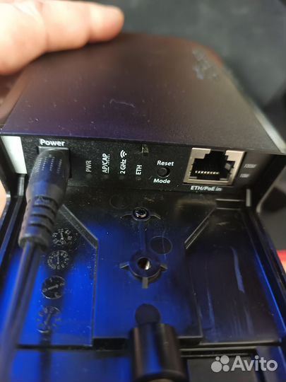 Точка доступа Mikrotik wAP Black (rbwap2nD-BE)