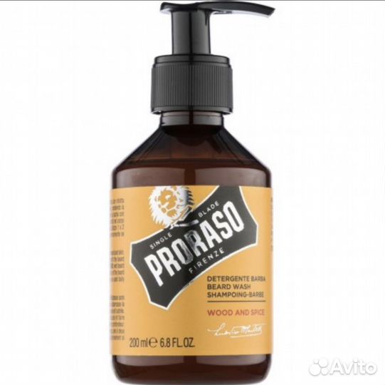 Proraso - Шампунь для бороды wood AND spiбборо