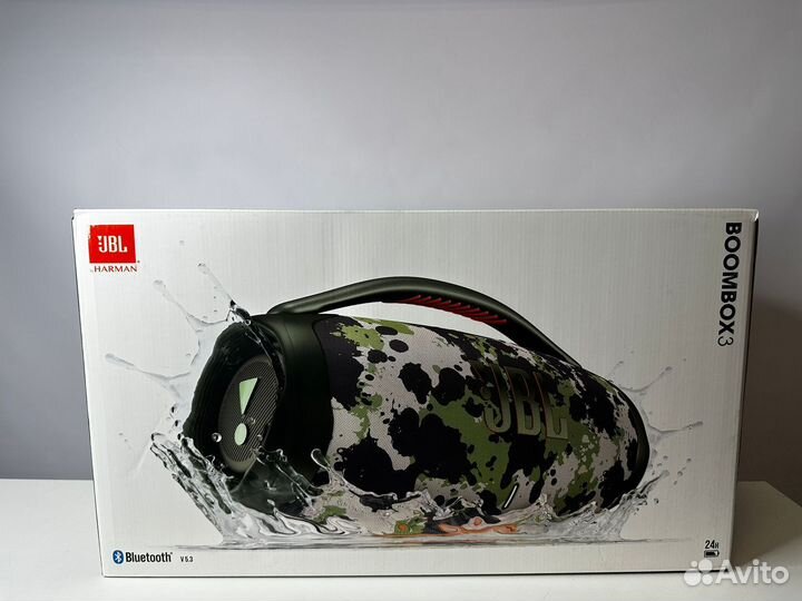 Колонка JBL Boombox 3 Squad Camouflage