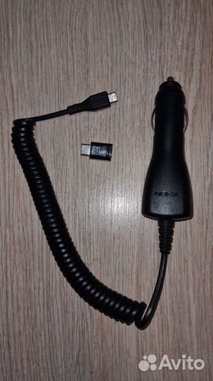 Зарядное устройство для телефона в машину nokia