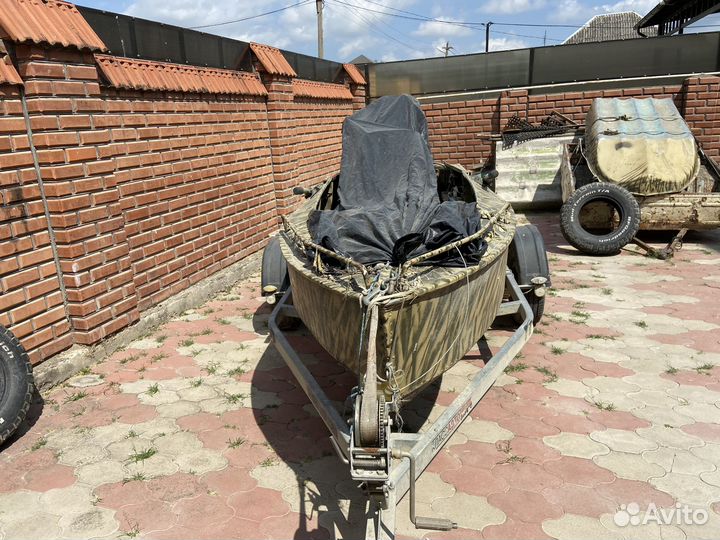 Лодка болотоход